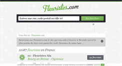 Desktop Screenshot of fleuristes.com